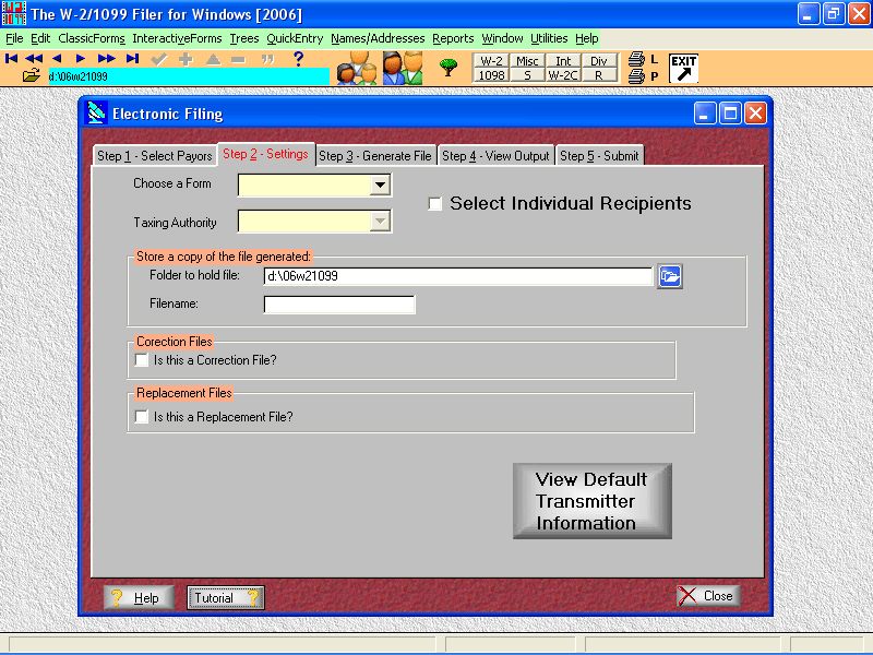 Electronic Filing